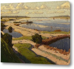   Постер Река Волга