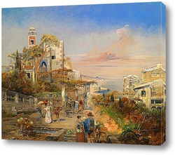  Картина художника 19-20 веков, пейзаж