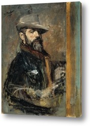   Картина Автопортрет в сомбреро, 1895