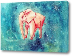   Постер Космический слон