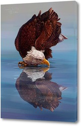   Картина Орел и его отражение 