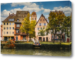   Постер Страсбург,городской пейзаж