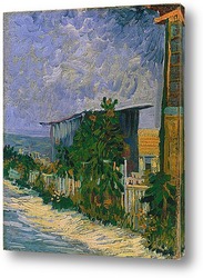   Картина Монмартр - Путь с подсолнухами