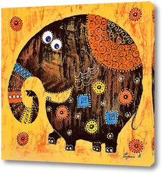   Картина Весёлый слоник