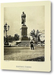   Постер Памятник А.С. Пушкину,1884
