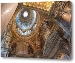   Постер В соборе Святого Петра в Риме
