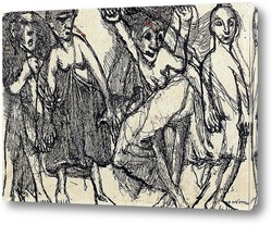   Картина Танцующие девушки