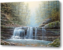   Картина Пшадский водопад