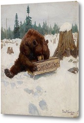   Постер «Медведь» Шанс