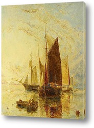   Картина Рыбацкие лодки