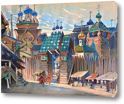   Картина Рыночная площадь в Путивле