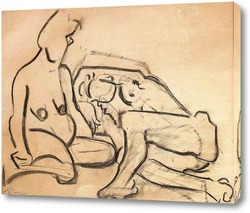   Картина Отдыхающие обнаженные, 1930