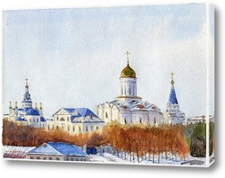   Картина Свято-Успенский Зилантов монастырь в Казани