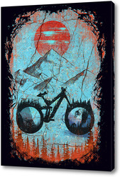   Картина Горный Велосипед