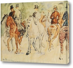  Упряжка лошадей в 1909