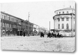   Постер В начале Русиной улицы 1910  –  1911 ,  Россия,  Костромская область,  Кострома