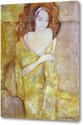   Картина Девушка с жемчужиной