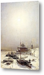   Постер Зима в Борисоглебске