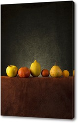   Постер Натюрморт с фруктами на столе
