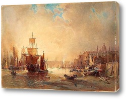   Картина Мотив из Сены, Парижа