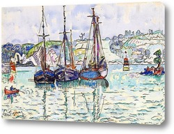   Картина Три лодки