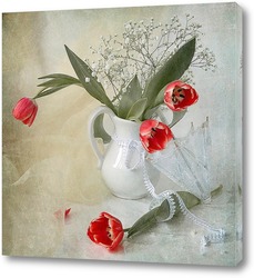   Постер Мелодия тюльпанов