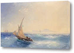   Постер От острова Искья 1894