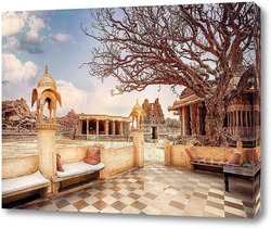   Постер Храмы Хампи в Индии