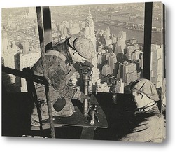   Постер На стройке, Эмпайр Стейт Билдинг, 1930