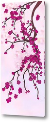   Постер Цветущая сакура