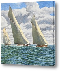   Постер Гонка на яхтах