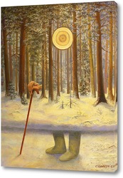   Постер Светлый лес