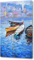   Картина Одинокие лодки 