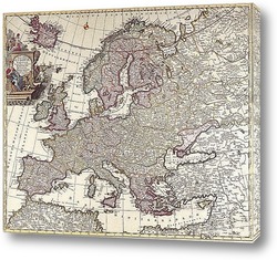  Карта Европы