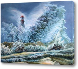   Постер Прекрасно море в бурной мгле