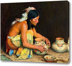   Картина Глиняная посуда 