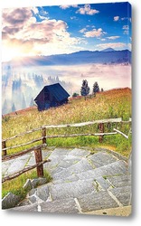   Постер Домик на холме