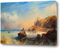   Картина Суда на побережье