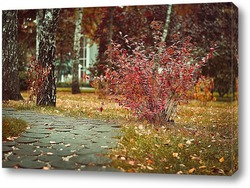   Постер Осенняя миниатюра