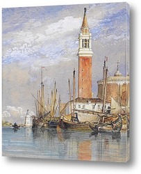   Картина Сан - Джорджио Остров с церковью Сан-Джорджо Маджоре