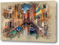   Картина Каналы Венеции