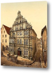   Постер Хамельн, Ганновер, Германия.1890-1990 гг