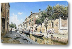   Постер Канал Сан - Джузеппе, Венеция