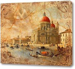   Постер Венеция. Сепия