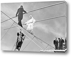   Постер Свадьба в небе,1954г.