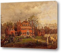   Картина Старое фамильное поместье.