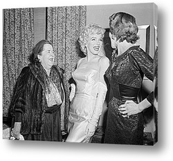    Мерелин Монро на приёме у Фрэнка Деланей,1955г.