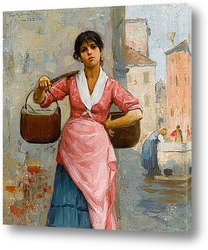   Картина Девушка с водой