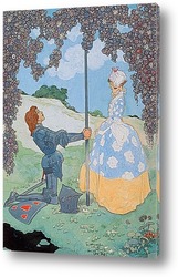   Картина Рыцарь и его горничная