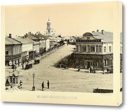   Постер Вид Большой Алексеевской улицы, 1888